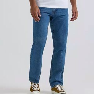 Lee Men's 100% Cotton Legendary Straight Jeans Sz 40W x 34”L